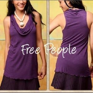 Free People | Purple Mini Dress | XS
